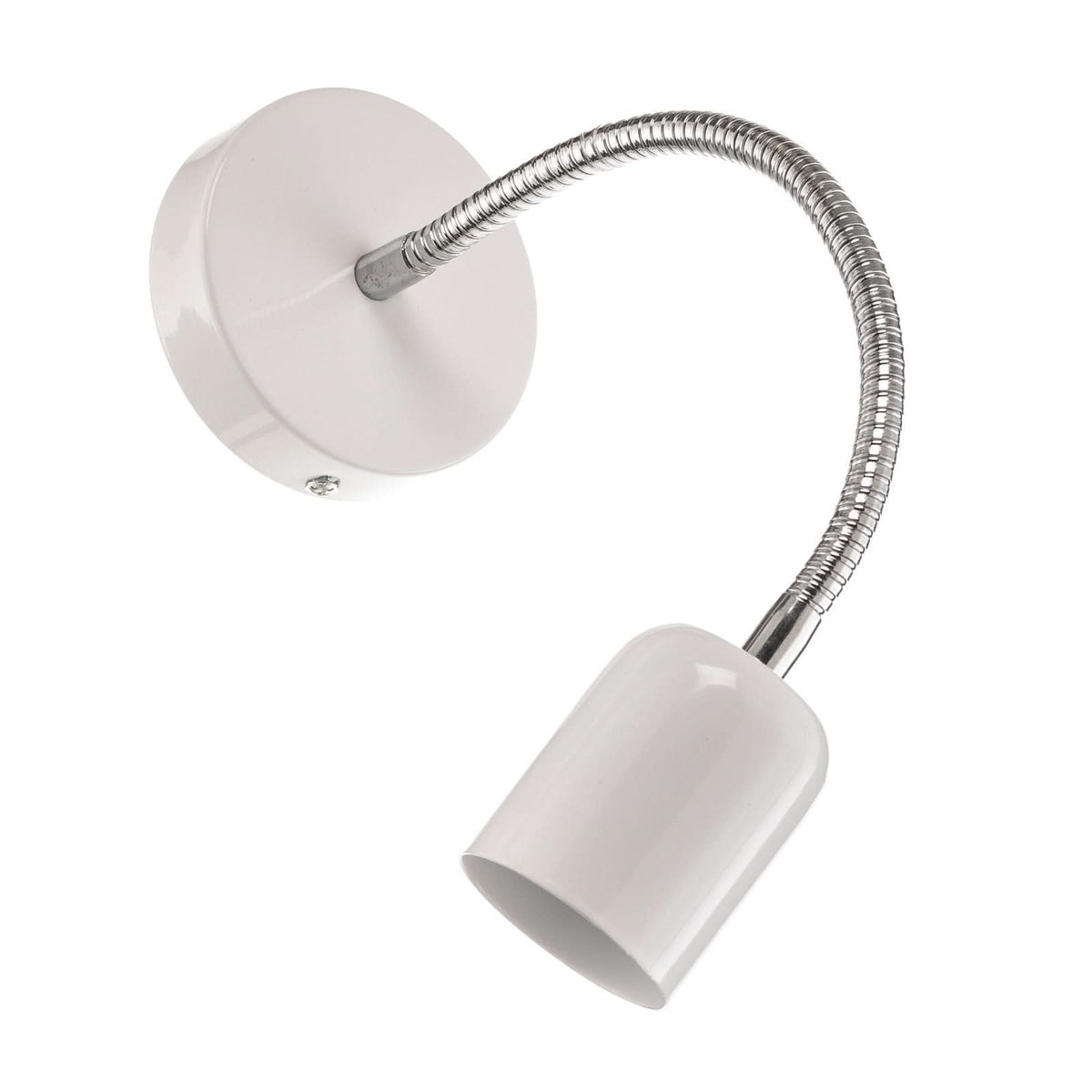 Applique murale Maxi en acier, blanc