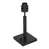 Stang 3084ZW schwarze Tischlampe mit Drehschalter ohne Lampenschirm