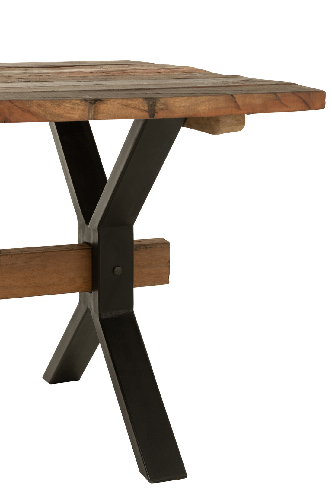 Table Vintage en Bois Recyclé