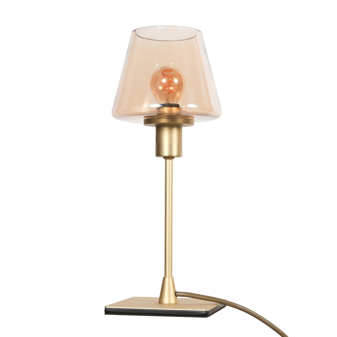 Tischleuchte Wohnzimmer Bronze | Calis