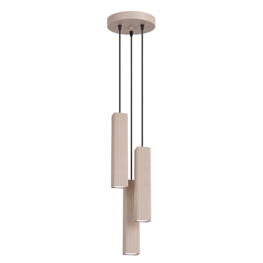 Suspension RAYO 3P Taupe