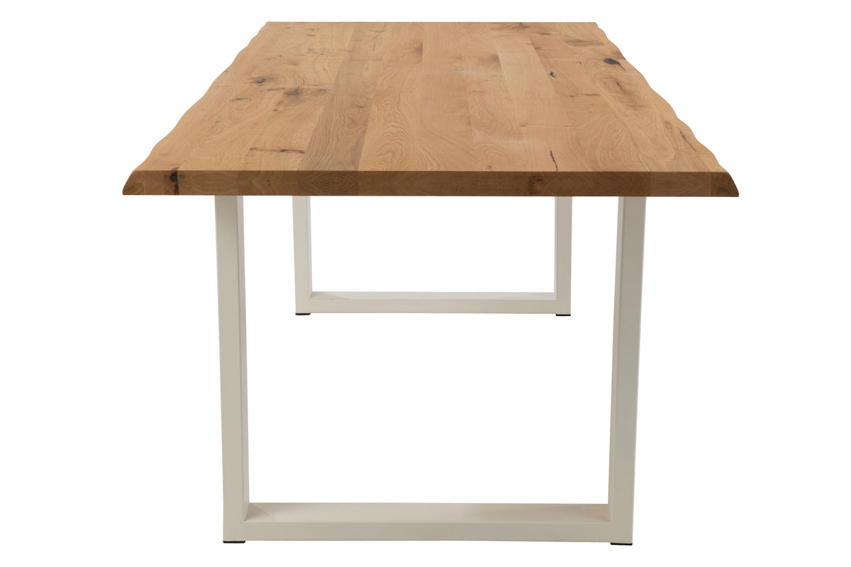 Pieds Table Acier Blanc