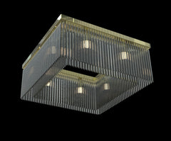 Quadratische Deckenleuchte TX321000808