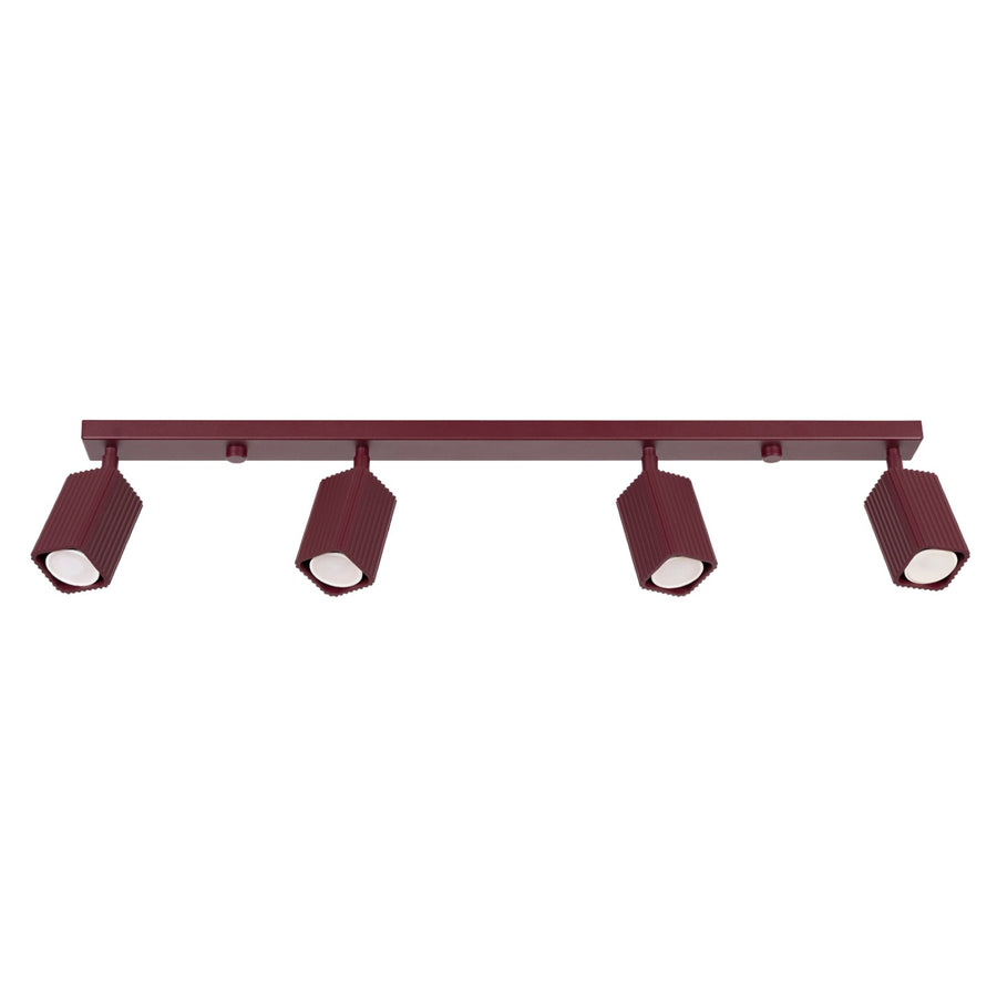 Plafonnier RAYO 4L Bordeaux