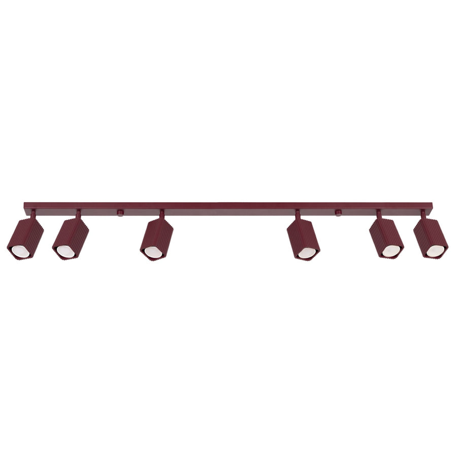 Plafonnier RAYO 6L Bordeaux