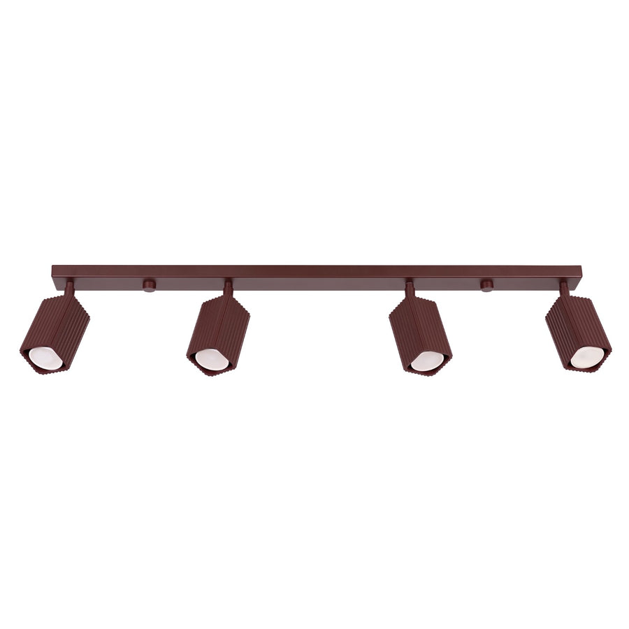 Plafonnier RAYO 4L Marron