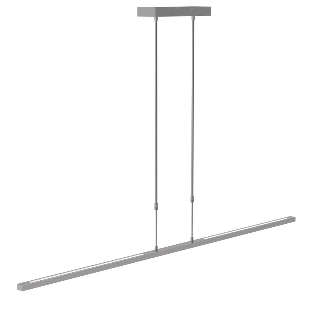 Lustre barre led acier 150 cm, salle à manger | Linéa