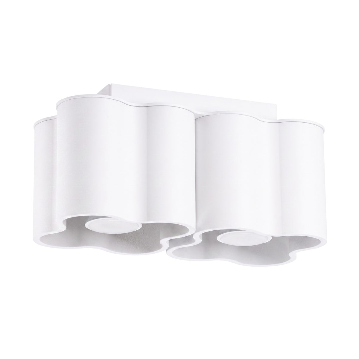 Plafonnier OVIO 2 GU10 Blanc