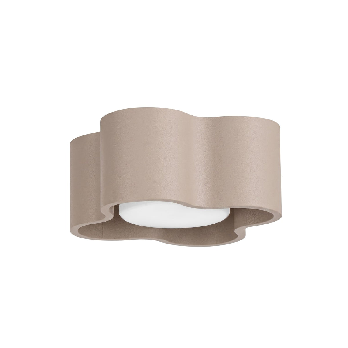 Plafonnier OVIO 1 GX53 Taupe