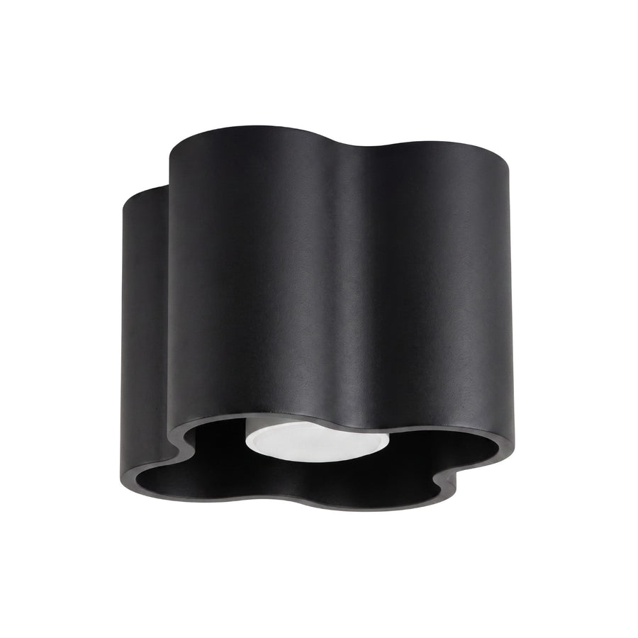 Plafonnier OVIO 1 GU10 Noir