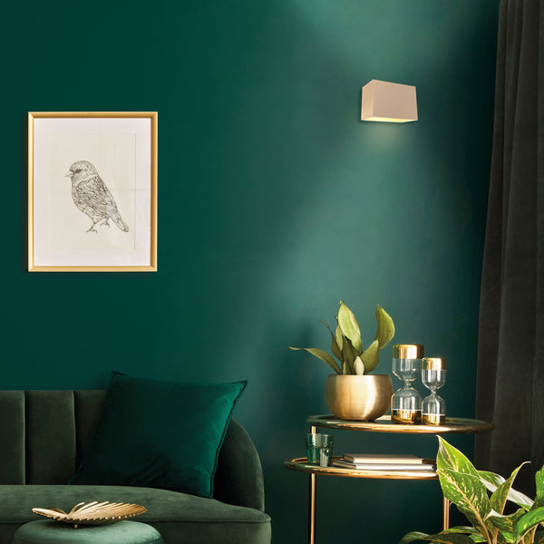 Muro 3365CR Wandleuchte – zeitgemäß und elegant in Cremefarbe