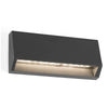 Applique d'extérieur LED Must, gris foncé, hauteur 7 cm, IP65