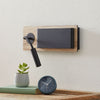Applique murale LED Mood en bois, noir, hauteur 13 cm, 3000 K, 7,5 W