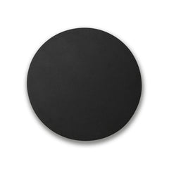 Applique murale LED Board en pierre, noir, Ø 35 cm