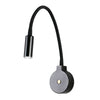 Applique murale LED Pixie en métal, noir, hauteur 8 cm