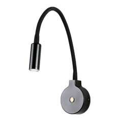 Applique murale LED Pixie en métal, noir, hauteur 8 cm