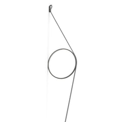 Applique murale LED Wirering Gris en aluminium, gris, hauteur 208 cm