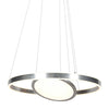 Pendelleuchte Ringlux 3514ST Stahl 60 cm mit Innenplatte