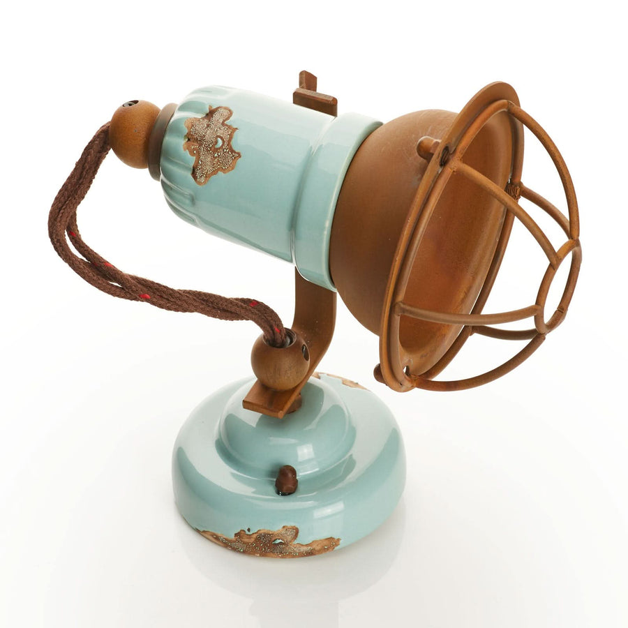 Applique murale C1675/1 en céramique, turquoise, Ø 9 cm