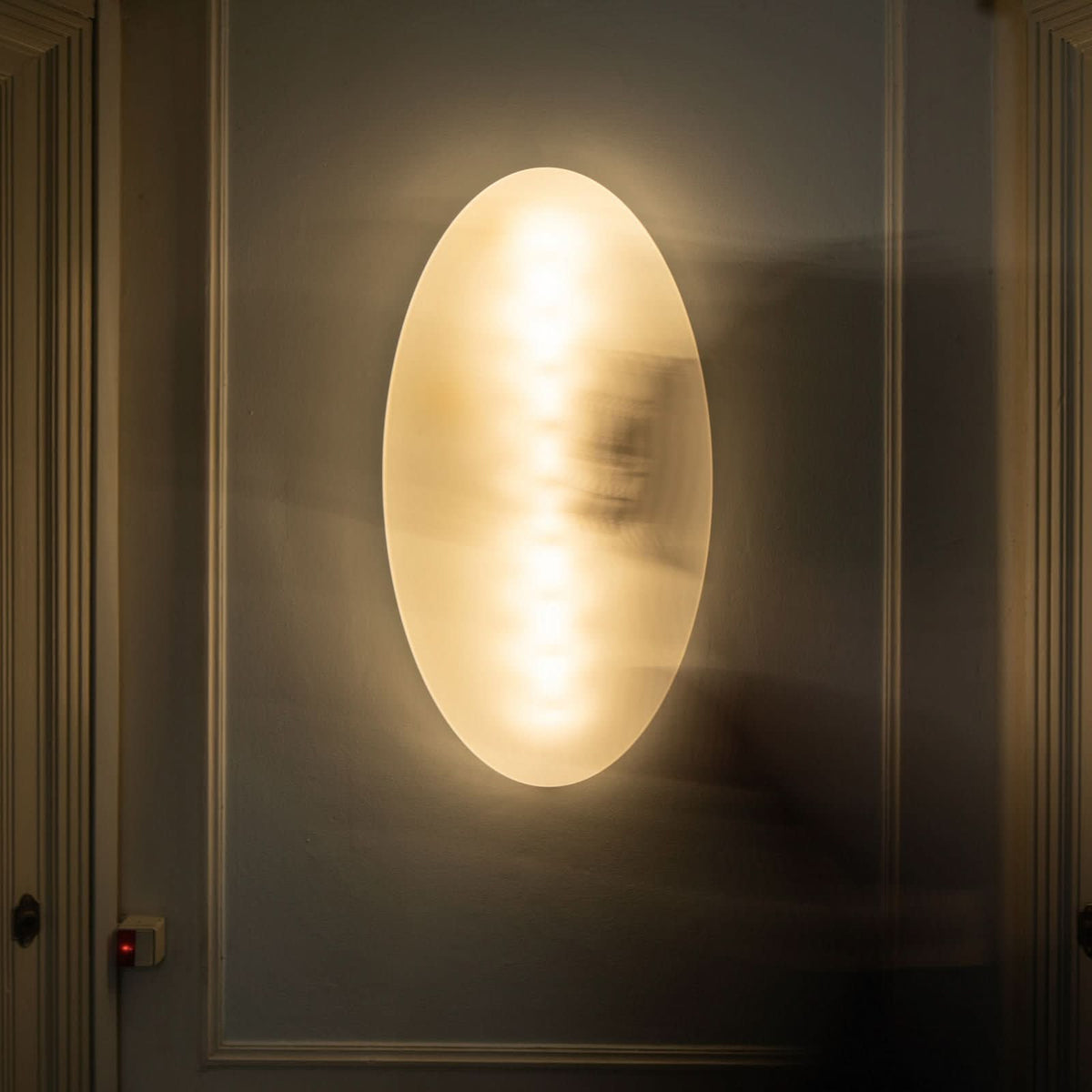Applique murale LED Superficie en aluminium, blanc