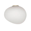 Applique murale Gregg en verre, doré et blanc, hauteur 39 cm, 30 W, largeur 47 cm