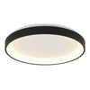 Deckenleuchte Ringlede 3691ZW LED schwarz Ø38 cm mit Deckenfluter-Effekt
