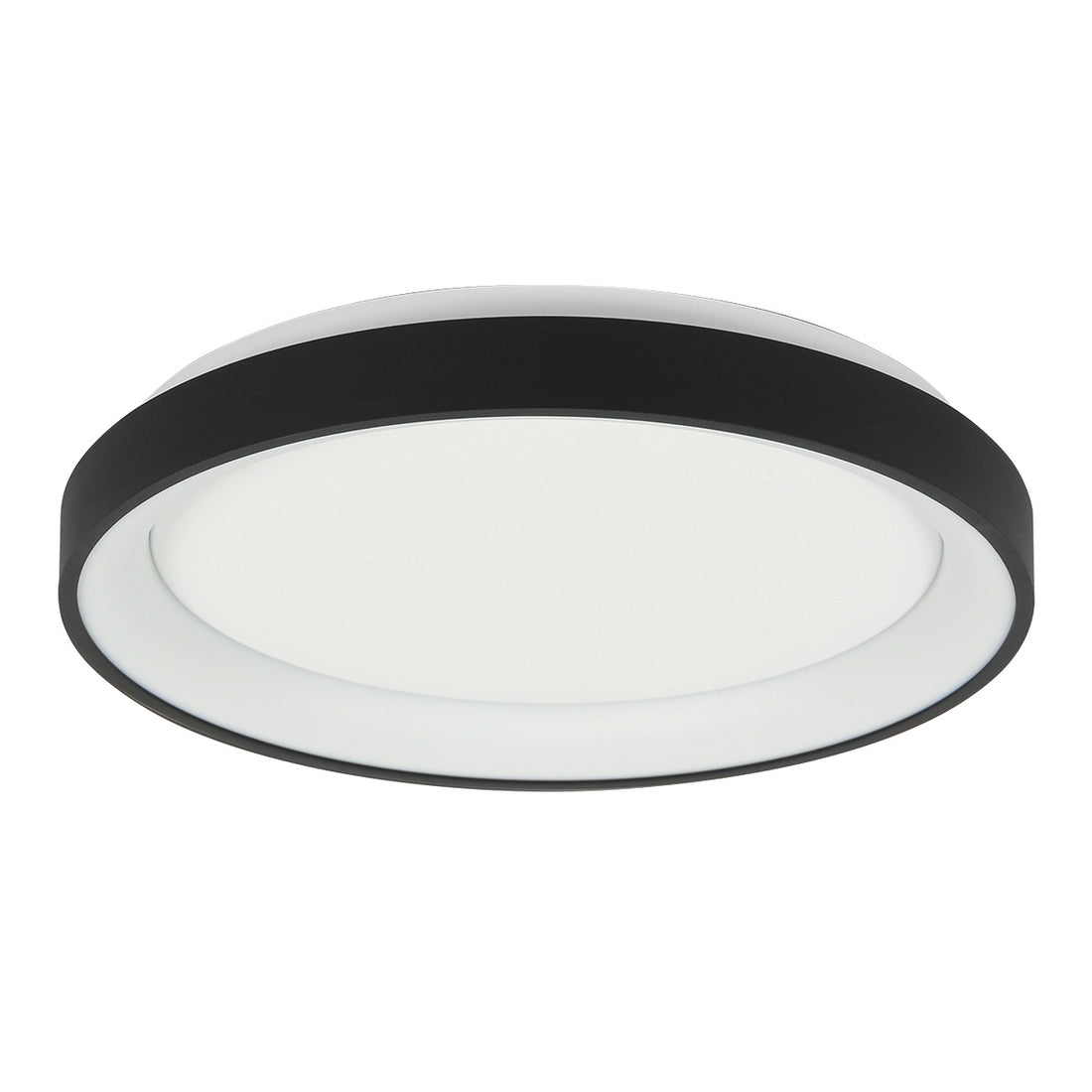 Deckenleuchte Ringlede 3691ZW LED schwarz Ø38 cm mit Deckenfluter-Effekt