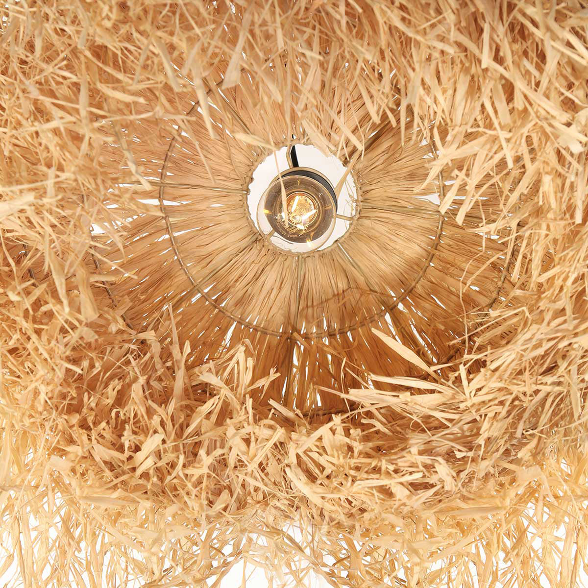Hängeleuchte Grass 3819BE mit E27-Fassung, Farbe glänzend Beige