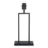 Tischlampe Stang 3843ZW schwarz ohne Lampenschirm mit E27-Fassung