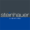 Weiße Bogenlampe Sparkled Light 3964W mit schwarzem Leinen-Lampenschirm