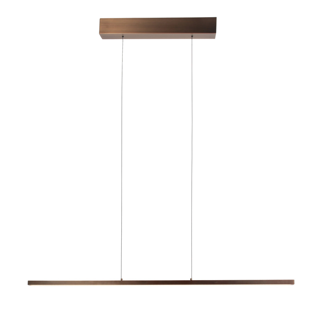 Hängeleuchte 3994BR im Bronze-Design mit Touch-Dimmern und Lift-System, Breite 114 cm