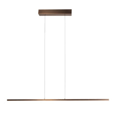 Pendelleuchte 3995BR – Blickfang in Bronze mit Hebesystem und Dimmern