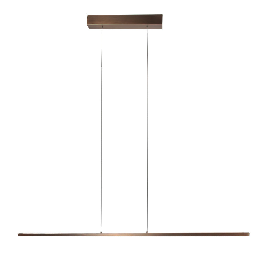 Pendelleuchte 3995BR – Blickfang in Bronze mit Hebesystem und Dimmern