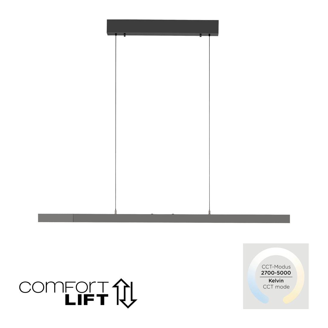 Suspension Adriana Comfort Lift anthracite