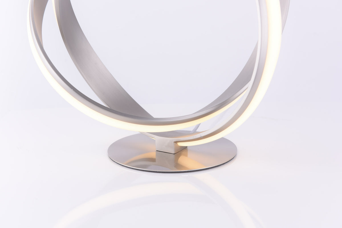 Lampe à poser Melinda acier