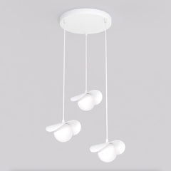 Suspension Ritual 3 lumières blanche