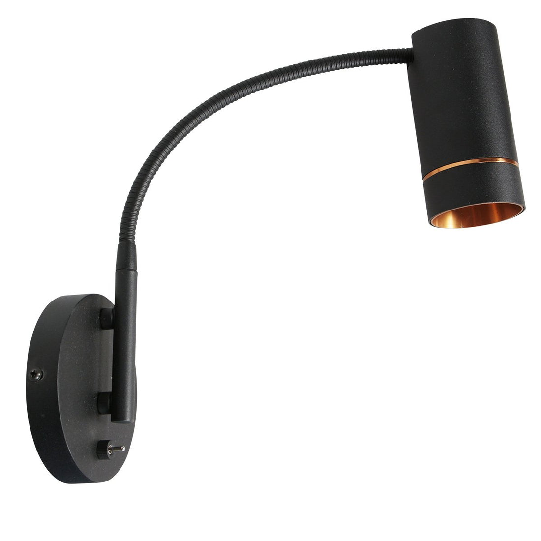 Wandleuchte Downlight schwarz