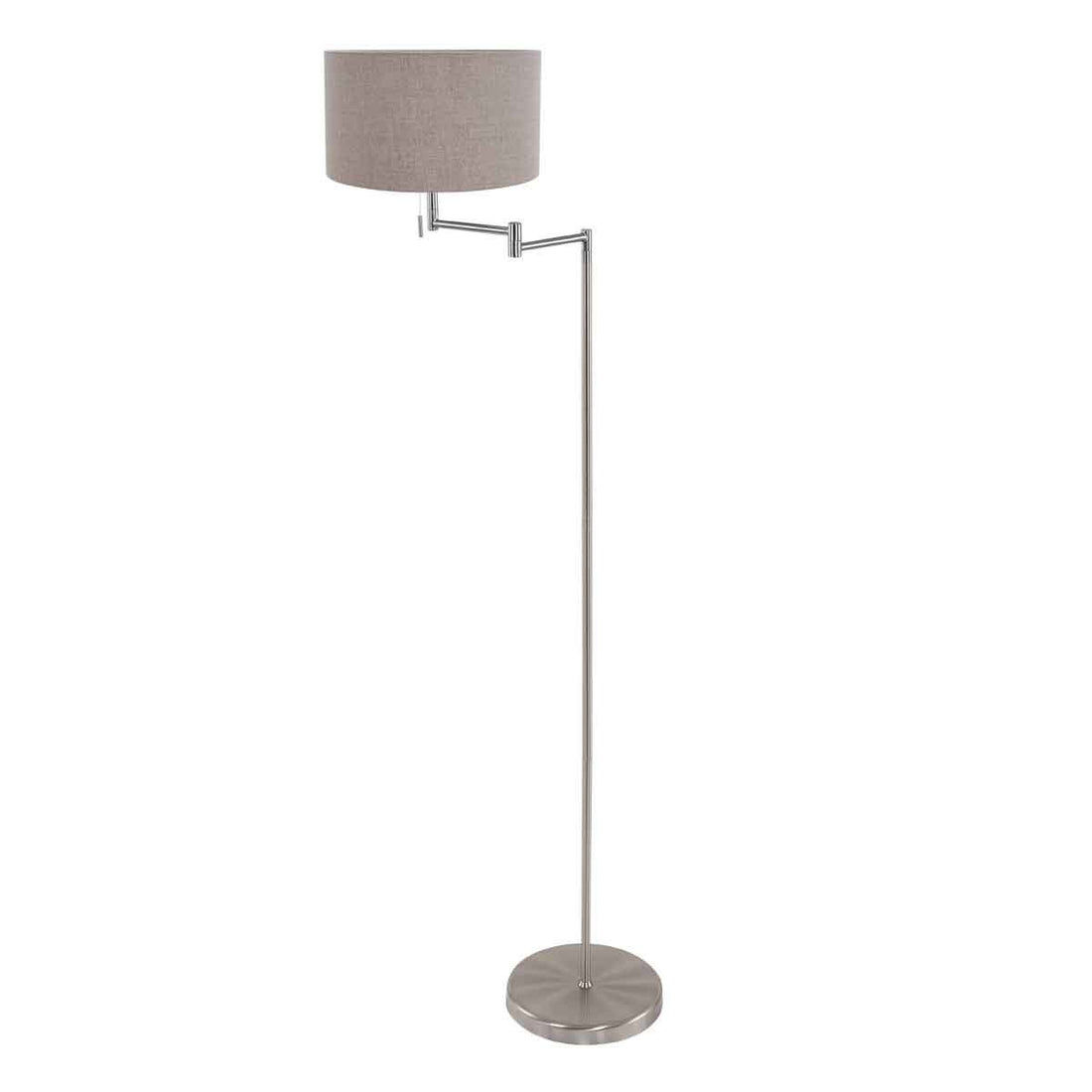 Stehlampe Bella silberfarben
