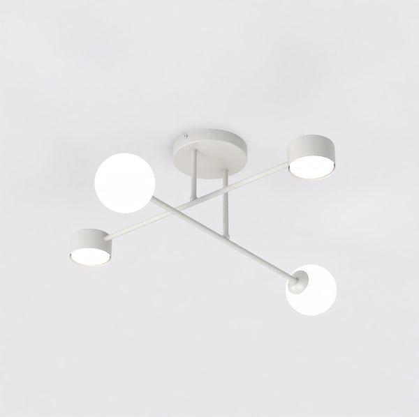 Deckenleuchte Holon grau