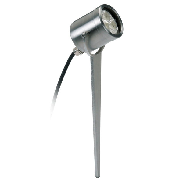 Projecteur d'extérieur LED Outlight, acier inoxydable, Ø 9,5 cm