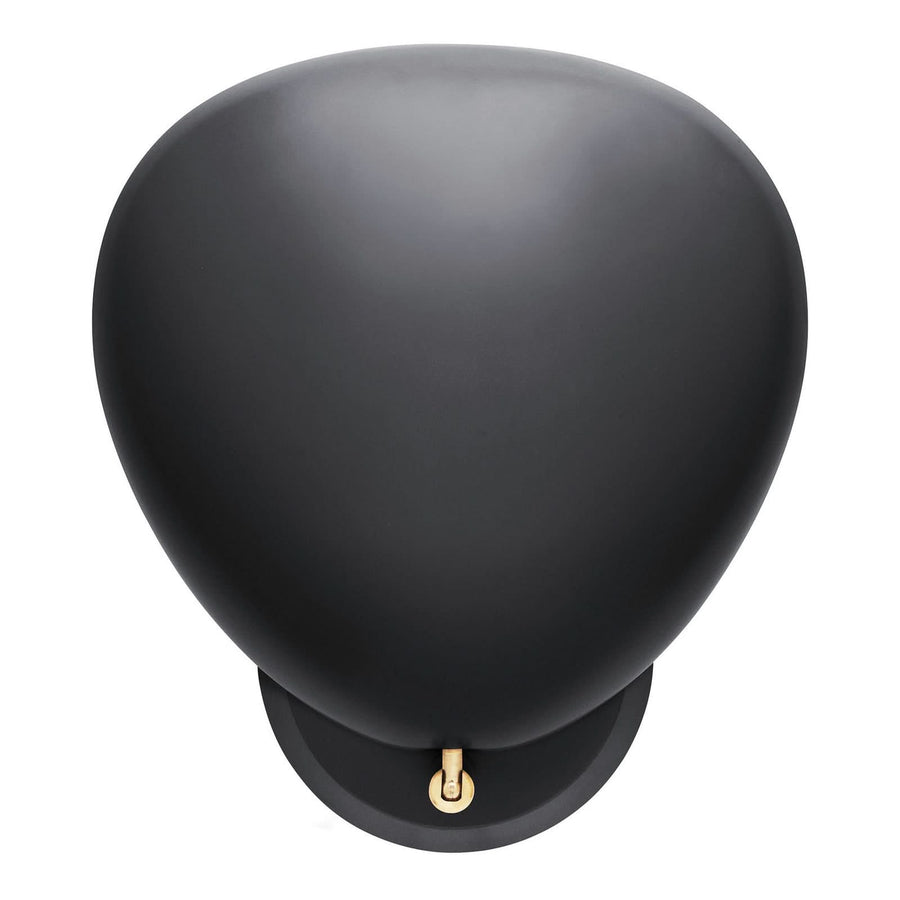 Applique murale Cobra en acier, noir, hauteur 33,3 cm, 28 W, largeur 28,9 cm