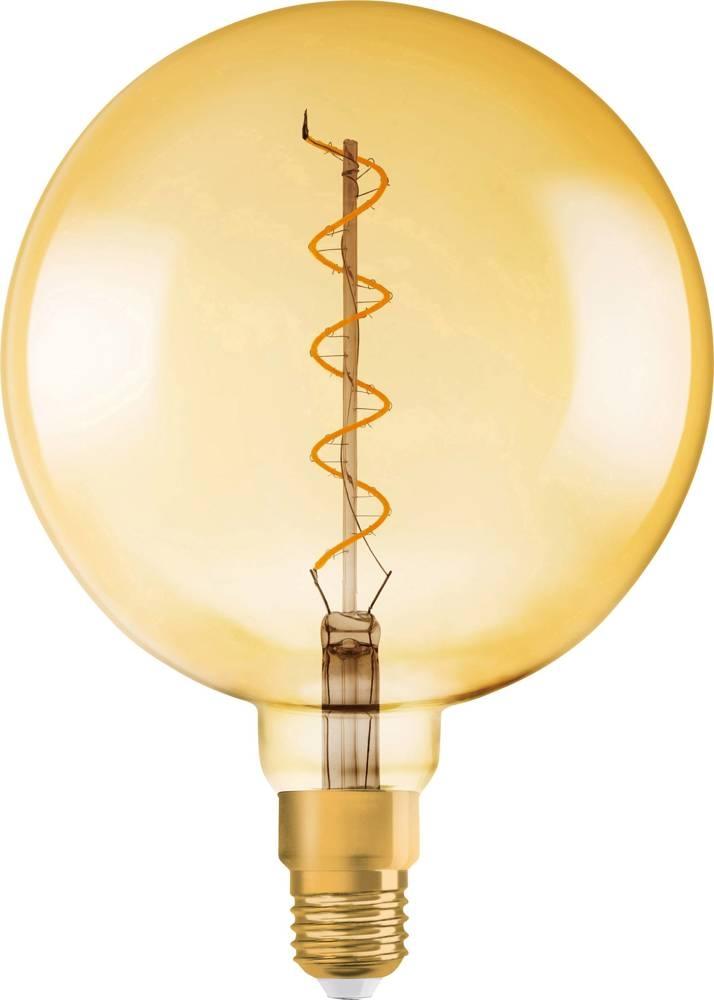 Ampoule LED E27 filament vintage globe Ø 20 cm 4,5 W, 2000 K, 300 lm