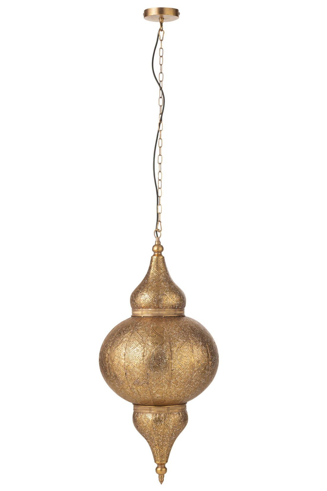 Suspension Bore en métal ajouré, grand modèle