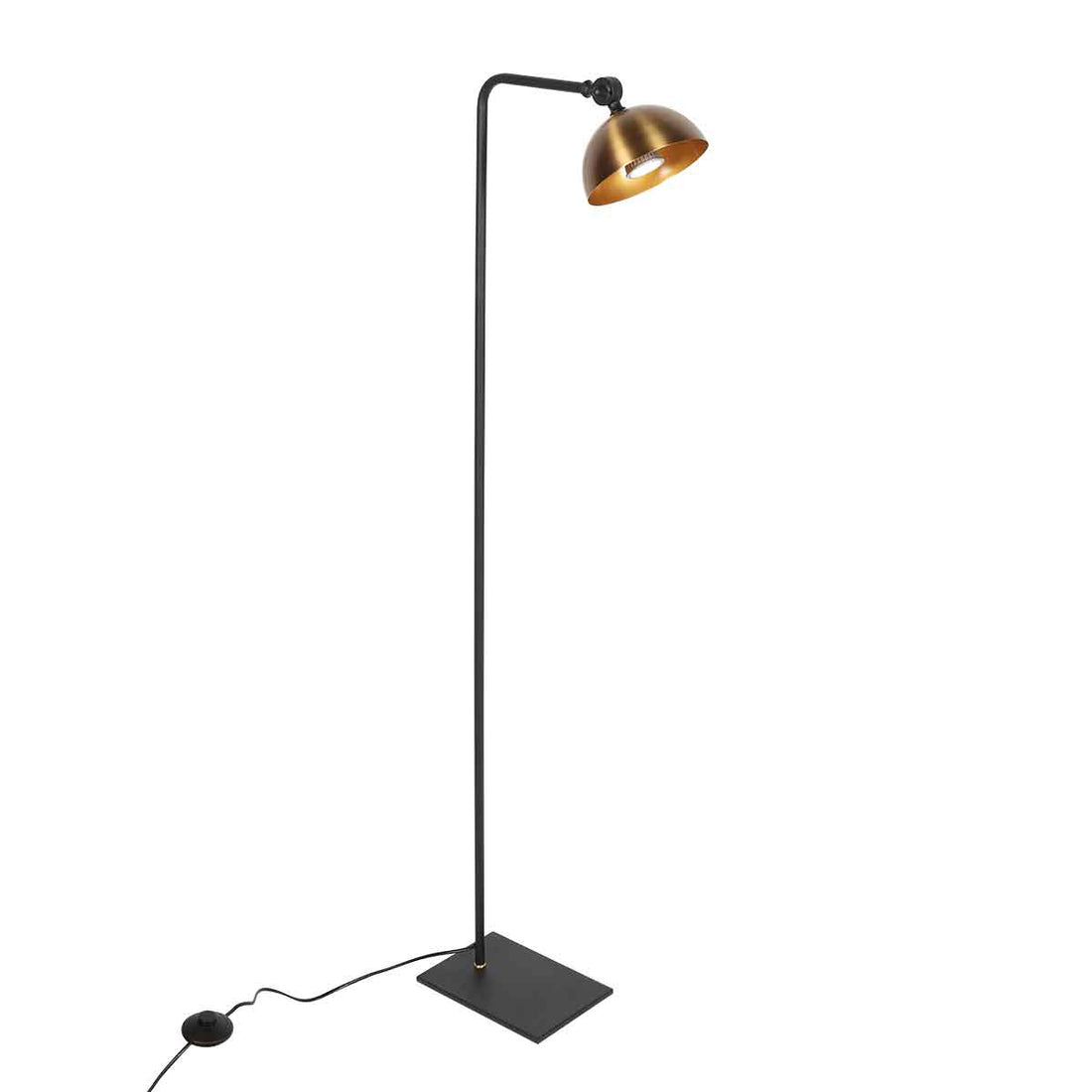 Stehleuchte Pintino 4125ZW schwarz und bronze, GU10-Fassung