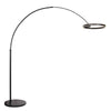 Schwarze Stehlampe / Bogenleuchte Ringlux 4130ZW 4000 Lumen