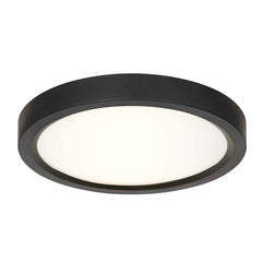 Schwarze Deckenleuchte 4132ZW mit 3-stufiger Dimmfunktion und einstellbarer Farbtemperatur Ø29 cm