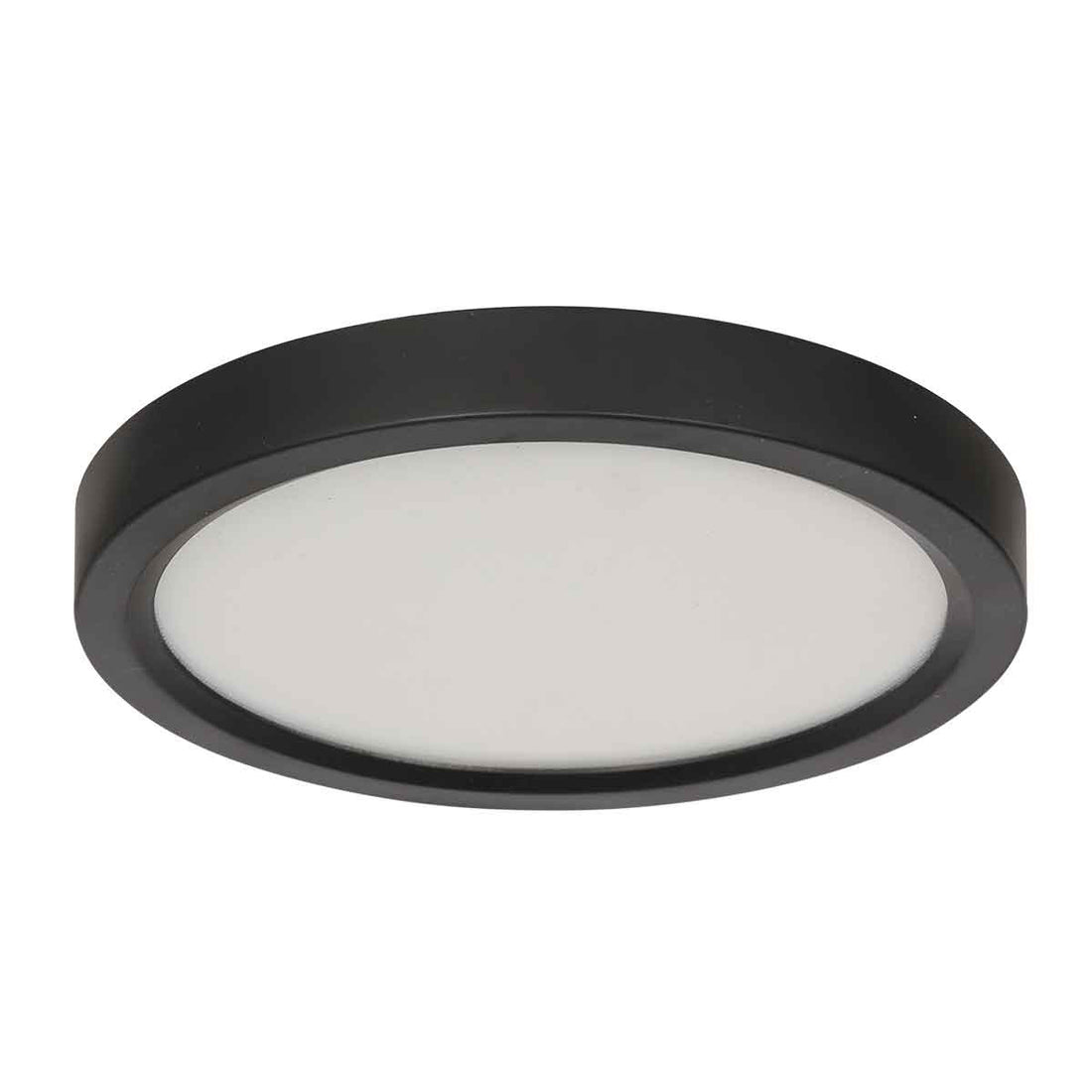 Schwarze Deckenleuchte 4132ZW mit 3-stufiger Dimmfunktion und einstellbarer Farbtemperatur Ø29 cm