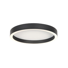 Schwarze Deckenleuchte Ringlux 4134ZW Ø30 cm 2500 Lumen