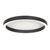 Schwarze Deckenleuchte Ringlux 4135ZW Ø 40 cm 3600 Lumen