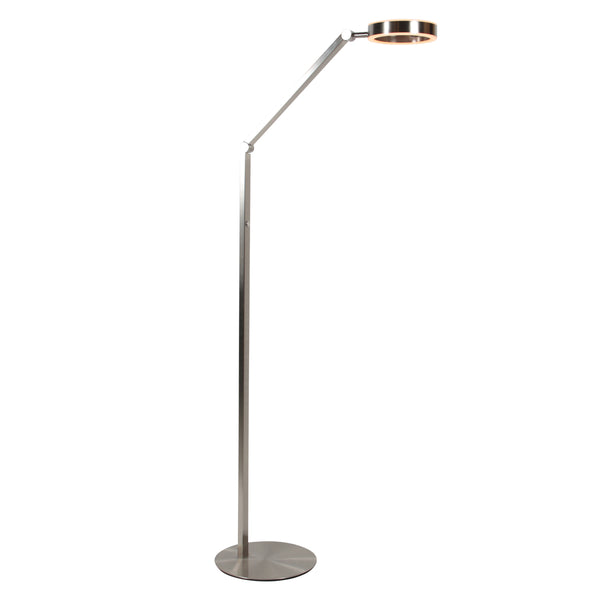 Ringlux 4138ST – verstellbare LED-Leselampe aus gebürstetem Stahl